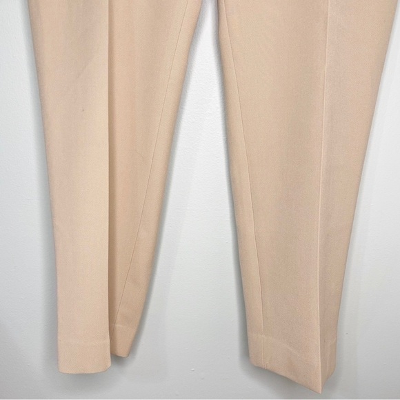 Talbots Hampshire Ankle Pant Straight Leg Dress Pants Tan 14 Nwt - Picture 7 of 11